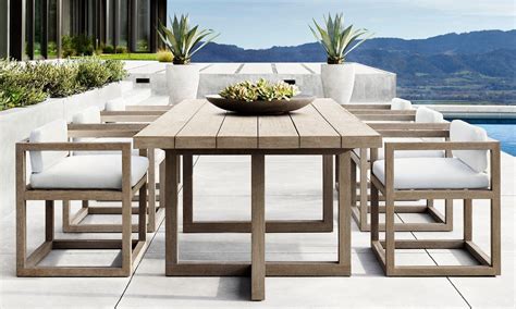 rh outdoor tables|More.